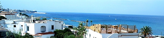 veduta spiaggia di san francesco forio ischia